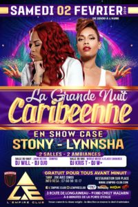 La grande nuit caribenne avec les taxis Zoukeurs.